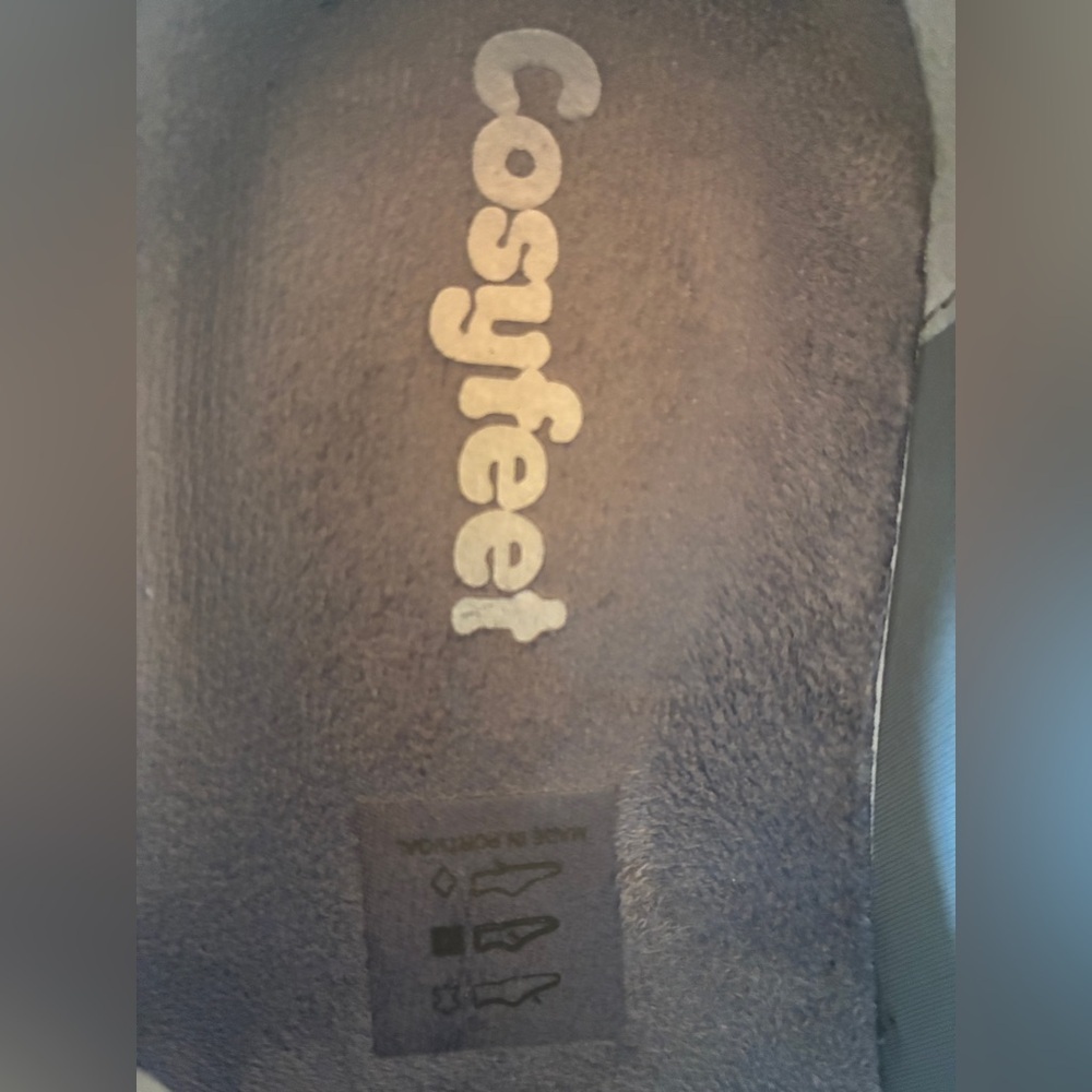 Cosyfeet Tango, Size 8, Extra Roomy Shoes, Navy Leather, Made For Wide Feet - Picture 8 of 10